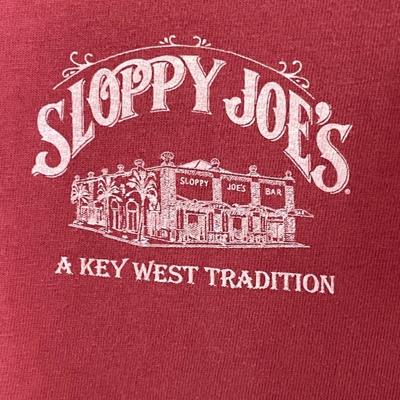 Port & Company Sloppy Joe’s Key West Building Logo Men’s Tank Top. Size Large - Picture 5 of 6